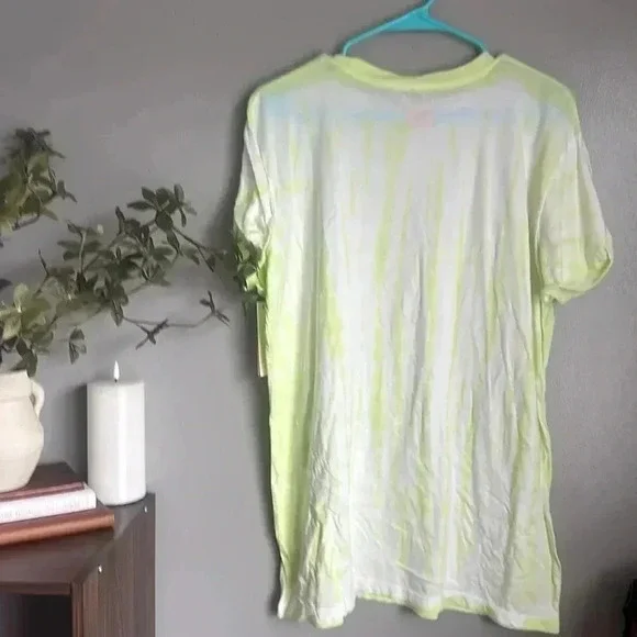 Colsie Women's Tie-Dye Oversized Lounge T-Shirt - Picture 6 of 6
